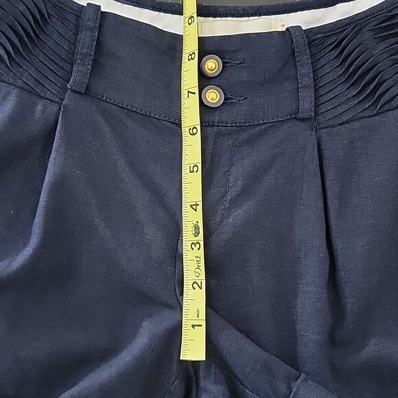 Elevenses blue linen blend shorts 6 - Picture 10 of 11